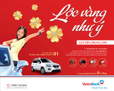 Quay số trúng ôtô cùng VietinBank