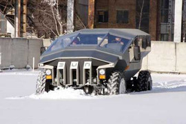 Mẫu xe quân sự lạ mắt