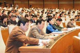 Ủng hộ việc cho người dân vào dự phiên họp Quốc hội