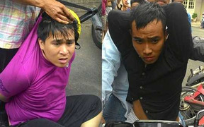 Hiệp sỹ TP.HCM bắt cướp như phim hành động