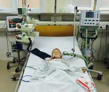 Ngạt khí CO, bé trai nguy kịch