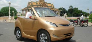 Sốc với ô tô điện 'made in Campuchia' giá 5.000 USD