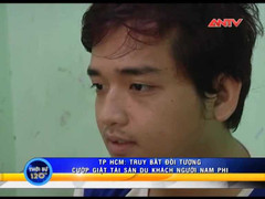 Tên trộm bị du khách rượt đuổi