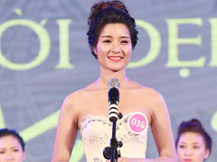 Khánh Huyền đăng quang 'Người đẹp xứ Thanh 2014'.