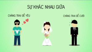 Clip: Sự khác biệt giữa chàng trai để yêu và để cưới