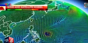 Clip: Siêu bão mạnh ngang Hải Yến đổ bộ đất liền