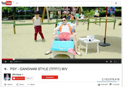 Video 'Gangnam Style' chơi khó Youtube