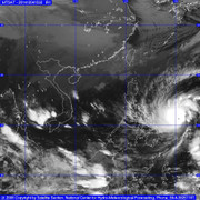 Siêu bão Hagupit 'đe doạ' biển Đông có diễn biến phức tạp
