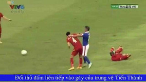 Tổng hợp những pha chơi xấu của cầu thủ Malaysia