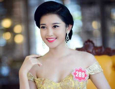 Á hậu Huyền My khoe nhan sắc lộng lẫy