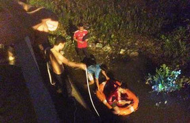 Bị truy đuổi, cặp đôi bán ma túy nhảy sông Sài Gòn