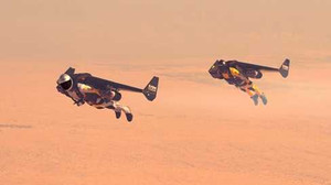 Video: Mãn nhãn màn bay qua sa mạc Dubai của các 'siêu nhân'