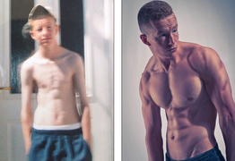 Nam sinh 9X lột xác ngoạn mục sở hữu bụng 6 múi