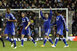 Derby 1-3 Chelsea: Quân Mourinho vào bán kết