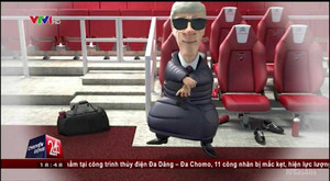 Hình ảnh 'độc' và hài hước về Arsene Wenger