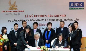 Ký kết tư vấn quản lý tòa nhà D’.Le Pont D’or – Hoàng Cầu