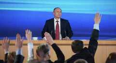 Tổng thống Putin: Sẽ không có cách mạng màu ở Nga