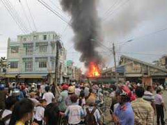 Thù tức chủ tiệm tạp hóa, đốt cả chợ để trả thù