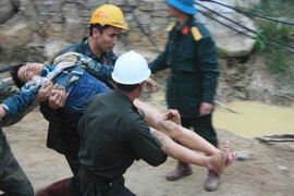 12 nạn nhân mắc kẹt đã được đưa ra khỏi hầm thủy điện Đạ Dâng