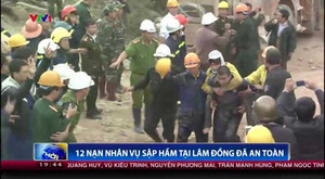 Giải cứu 12 nạn nhân vụ sập hầm thủy điện: Những hình ảnh xúc động