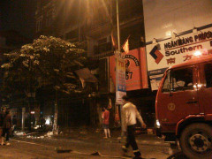 Cháy lớn thẩm mỹ viện ở Hà Nội, nhiều người hoảng loạn bỏ chạy