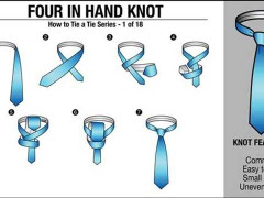 17 cách thắt cà vạt đẹp