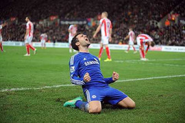 Stoke 0-2 Chelsea: Mourinho yên tâm đón Giáng sinh