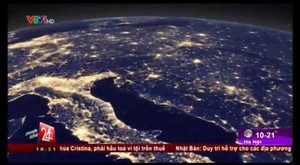 Ấn tượng ánh đèn Giáng sinh trên khắp thế giới nhìn từ vũ trụ