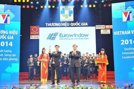 Eurowindow lần thứ hai liên tiếp được công nhận Thương hiệu Quốc Gia