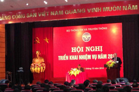 Bộ Thông tin và Truyền thông triển khai nhiệm vụ năm 2015