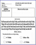 3 bài toán tiểu học khiến phụ huynh đau đầu năm 2014