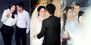 So phong độ những đám cưới khủng cùng ngày của sao Việt