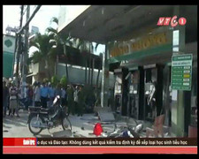 Clip: Nổ cây xăng, 4 khách hàng bị thương