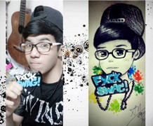 9X vẽ tranh 3D hút hồn dân mạng