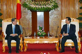 Thủ tướng Nguyễn Tấn Dũng: Việt Nam - Trung Quốc cần kiểm soát tốt tình hình trên biển