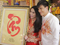 Món ăn độc lạ trong tiệc cưới Thủy Tiên - Công Vinh