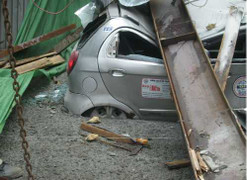 Tai nạn ở dự án đường sắt trên cao: Tài xế kể phút hoảng loạn la hét trong xe