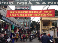 Nghịch lý có đất giải phóng mặt bằng nhưng chợ vẫn chây ỳ lấy lòng đường kinh doanh