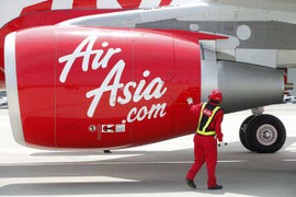 Máy bay QZ 8501 mất tích: Cổ phiếu AirAsia rớt giá thê thảm
