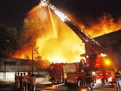 Cháy lớn ở trung tâm TP.HCM