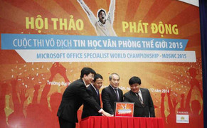 Phát động cuộc thi vô địch tin học văn phòng thế giới Moswc 2015 khu vực phía Nam