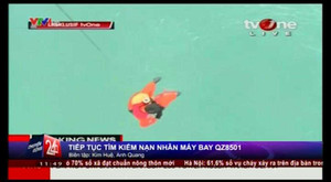 Video: Phát hiện vật thể nghi thân máy bay QZ8501