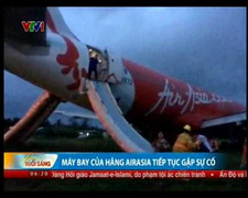 Máy bay AirAsia lại liên tiếp gặp sự cố ở Thái Lan, Philippines