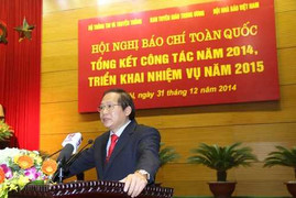 Báo chí đạt nhiều thành tựu rực rỡ trong năm 2014