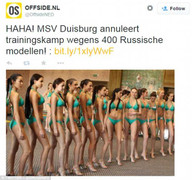 Đội bóng Đức ‘trốn chạy’ 400 cô người mẫu