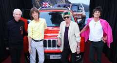 Rolling Stones đấu giá xe Jeep gây quỹ từ thiện