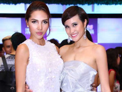 Phương Mai rạng rỡ đọ dáng cùng Minh Triệu