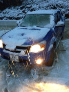 Tuyết đang rơi phủ trắng trời Sapa