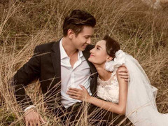 Lê Thuý lãng mạn cùng chồng trong những bức ảnh cưới