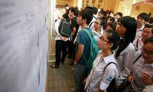 Kỳ thi THPT quốc gia 2015: Nhận đơn phúc khảo trong 10 ngày